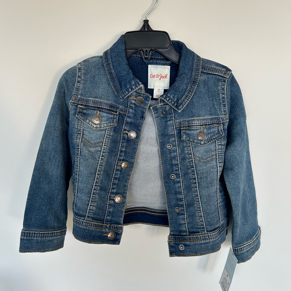 Cat & Jack Blue Denim Jacket for Kids